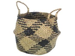 Imagem do produto cesto natural actuel estampado 25x30cm