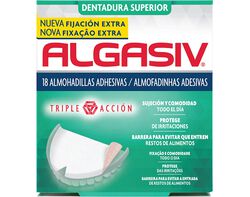 almofadas algasiv adesivas prótese superior 18un product image