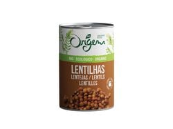 lentilhas castanhas origens bio lata 400 g product image