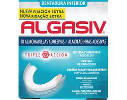 almofadas algasiv adesivas prótese inferior 18un product image