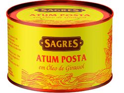 Imagem do produto atum posta sagres em óleo de girassol 385(250)g