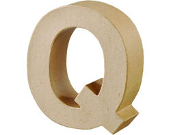 letra papel q mache 17cm product image