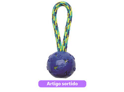 brinquedo cão zeus k9 bola com pega tpr 2286cm cores sortidas product image