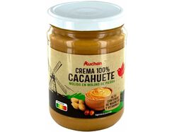 Imagem do produto manteiga amendoim auchan 100% & cremosa 500g