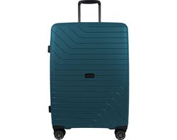 Imagem do produto mala de viagem média airport azul 8 rodas 65cm