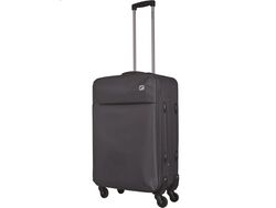 Imagem do produto mala de viagem média flexível airport cinzento 4 rodas 65cm