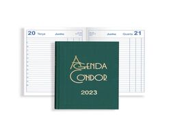 agenda diária 2023 condor escritório firmo verde a5 product image