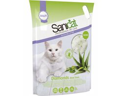 Imagem do produto absorvente para gato silica sanicat aloe vera 5l/2.4kg