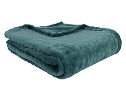 Imagem do produto manta flanela verde actuel hexagonos 125x150