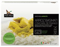 Imagem do produto arroz pato real minuto basmati com caril de frango 300g