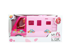 Imagem do produto autocaravana one two fun rosa com boneca 29cm