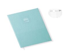 Imagem do produto agenda diária 2023 super spot firmo verde pastel a5