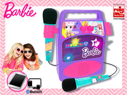 Imagem do produto bafle electrónico com 2 microfone barbie 270x75x265cm