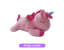 Imagem do produto unicórnio de peluche one two fun rosa ou branco 30cm modelos sortidos