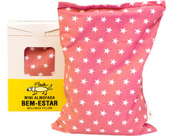 Imagem do produto almofada flash bem-estar estrelas rosa 22x16