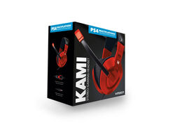 Imagem do produto ascultador kami ps4 multiplat. vermelho