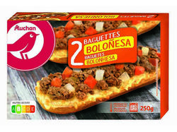 Imagem do produto baguete bolonhesa auchan 250g (2x125g)