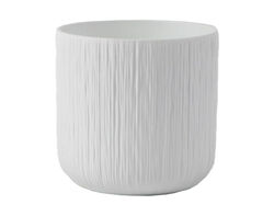 Imagem do produto vaso gen in&out branco 25 cm