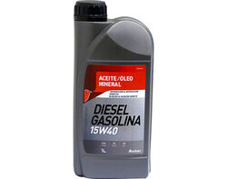 Imagem do produto lubrificante auchan mineral 15w40 gasolina/diesel 1l