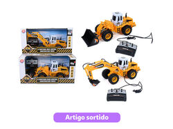 Imagem do produto veículo de construção com 6 funções one two fun modelos sortidos
