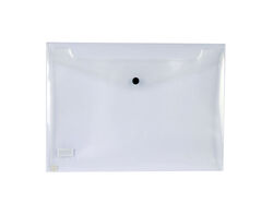 Imagem do produto porta documentos com mola a4 liderpapel transparente