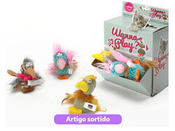 brinquedo gato ebi crazy bird sortido* product image