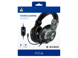 Imagem do produto auscultador ps4 bigben gaming v3 camuflado