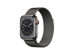 Imagem do produto apple watch 8 gps+cellular 41mm graphite stainless steel