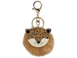 Imagem do produto porta chave peluche auchan pantera 7x7cm