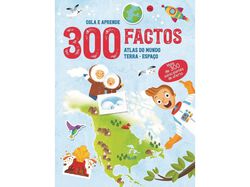 Imagem do produto 300 factos cola aprende - atlas do mundo/terra/espaço