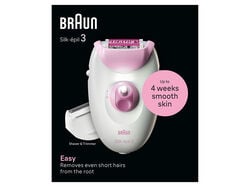 Imagem do produto depiladora arranque braun epil s3 se3-031 essential