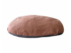 Imagem do produto almofada oval pet+ laranja 65x45cm