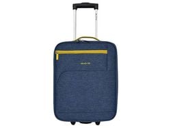 Imagem do produto mala de cabine flexivel airport azul 4 rodas 44cm