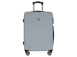 Imagem do produto mala de viagem média rigida airport cinzento claro 8 rodas 65cm