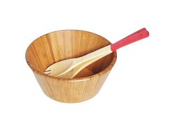 Imagem do produto saladeira madeira actuel c/talheres 23.5cm