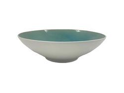 Imagem do produto saladeira grés actuel branco/azul 25cm