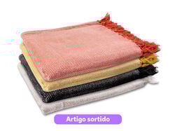 Imagem do produto manta riscada actuel sortida 100%alg 180x220