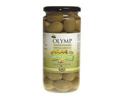 Imagem do produto azeitonas olymp verde recheadas com pimentão 200g