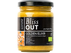 Imagem do produto manteiga de amendoim bliss out golden elixir bio 225g