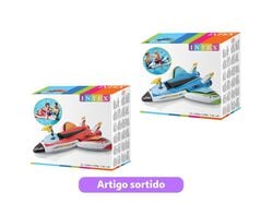 Imagem do produto avião insuflável intex 117x104x33cm modelo sortido