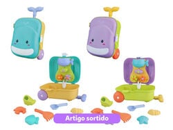 Imagem do produto a minha mala com brinquedos de praia one two fun cores sortidas