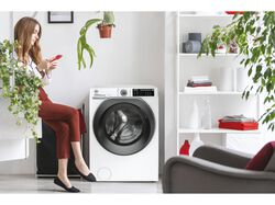 Imagem do produto máquina de lavar roupa hoover hw 210ambs/1-s branco a 10kg 1200rpm