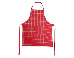 Imagem do produto avental actuel vermelho 100%algodão 70x85