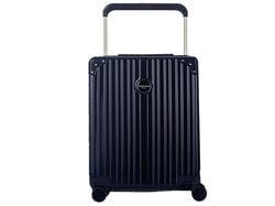 Imagem do produto mala de viagem média rígida murano marinho 8 rodas 65cm