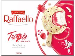Imagem do produto gelado raffaello triple framboesa 3x60ml