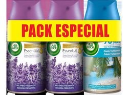 ambientador recarga airwick 2 lavanda+1 oásis turquesa 3x250ml product image