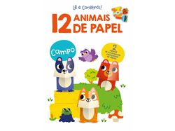 Imagem do produto livro lê e constrói! 2 animais de papel campo