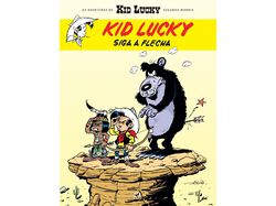 Imagem do produto livro kid lucky nr.4 siga a flecha de: achdé