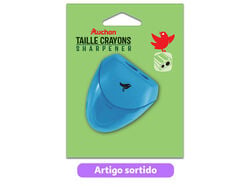 Imagem do produto afia auchan 2 entradas cores sortidas