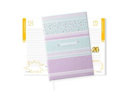 Imagem do produto agenda escolar firmo wonderland 12x16.5cm almofadada